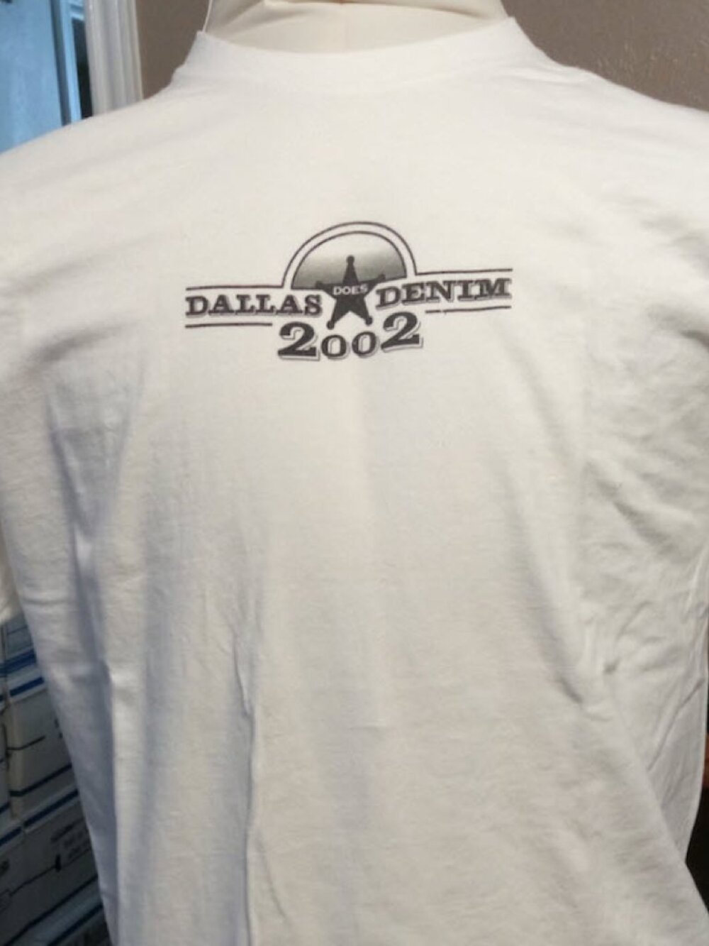 (L) Collectible LGBT Country Western Dance Event "Host" T-shirt Roundup Saloon